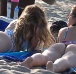 teen ass beach