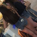 candid teens shorts