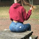 teen ass tight jeans