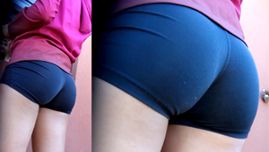 spandex ass teen voyeur porn