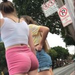 candid street teen ass