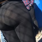 spandex highschool teen ass thong