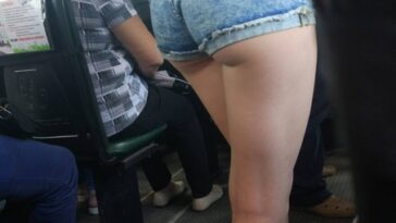 candid big ass teen bus