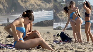 voyeur beach bikini teens