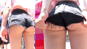 candid big ass jb teen shorts