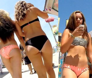 candid girls ass beach