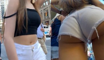 street voyeur ass shorts