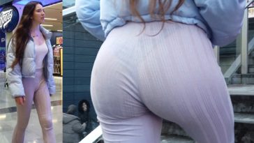 candid ass See Through leggings