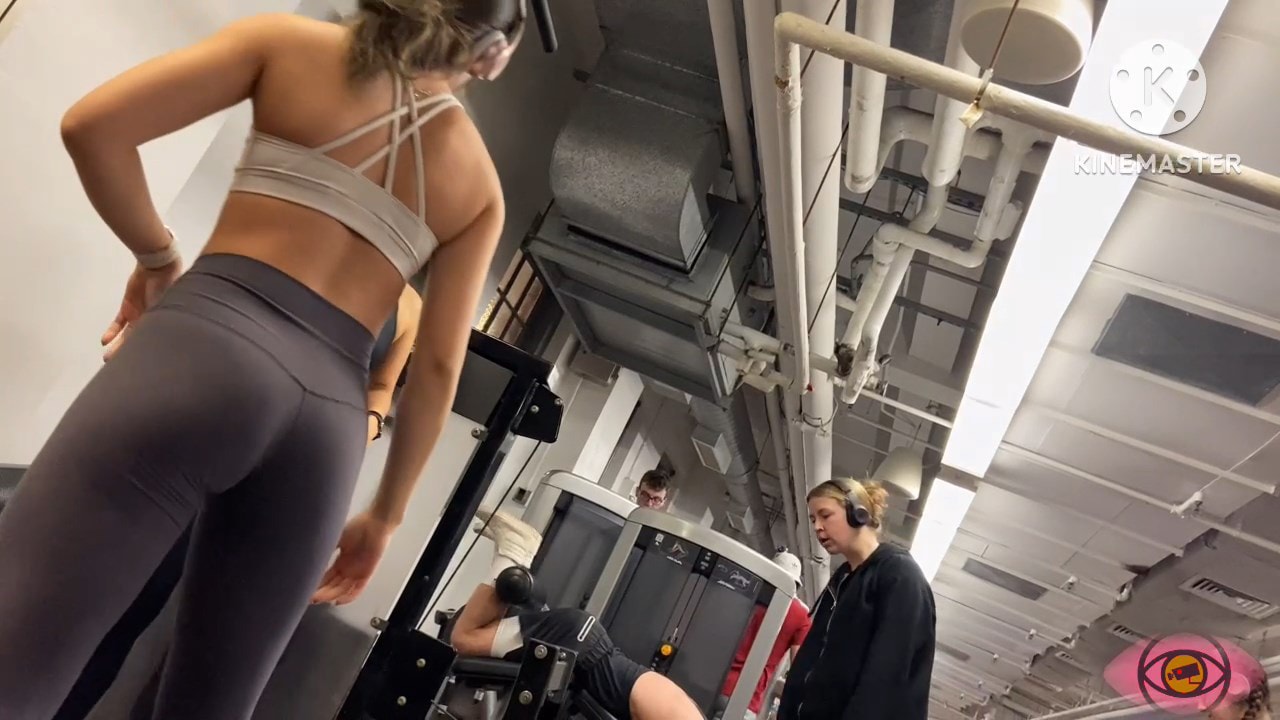 tube girl gym voyeur Porn Photos