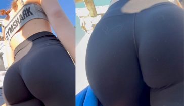 blonde ass creepshots