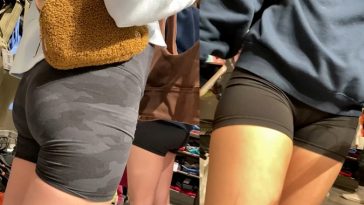 mall voyeur candid ass