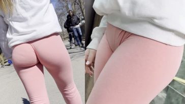 voyeur jb teen ass leggings