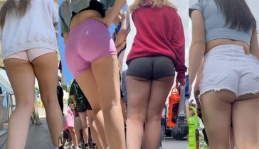 candid voyeur teens asses