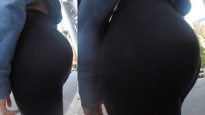 sexy candid girls see through spandex