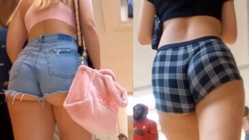 teen ass tight shorts