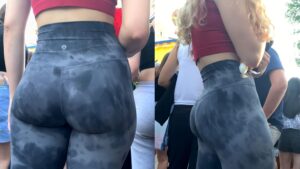 sexy blonde girls candid porn