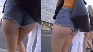 sexy candid legs shorts