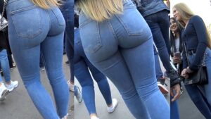 big ass candid jeans