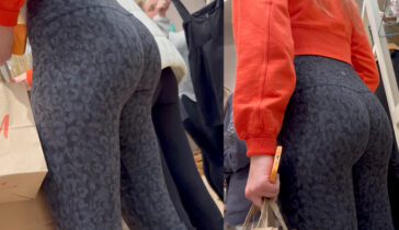 sexy candid teen ass voyeur