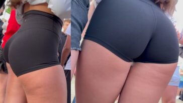 candid fair teens short shorts