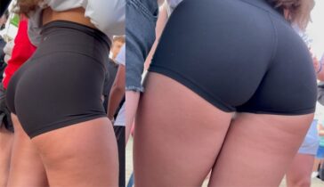 candid fair teens short shorts