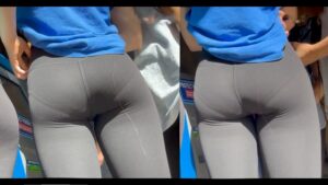hot candid ass leggings